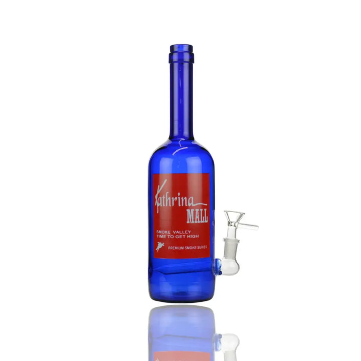 12" Kathrina Mall Wine Bottle Bong with 14mm Male Bowl