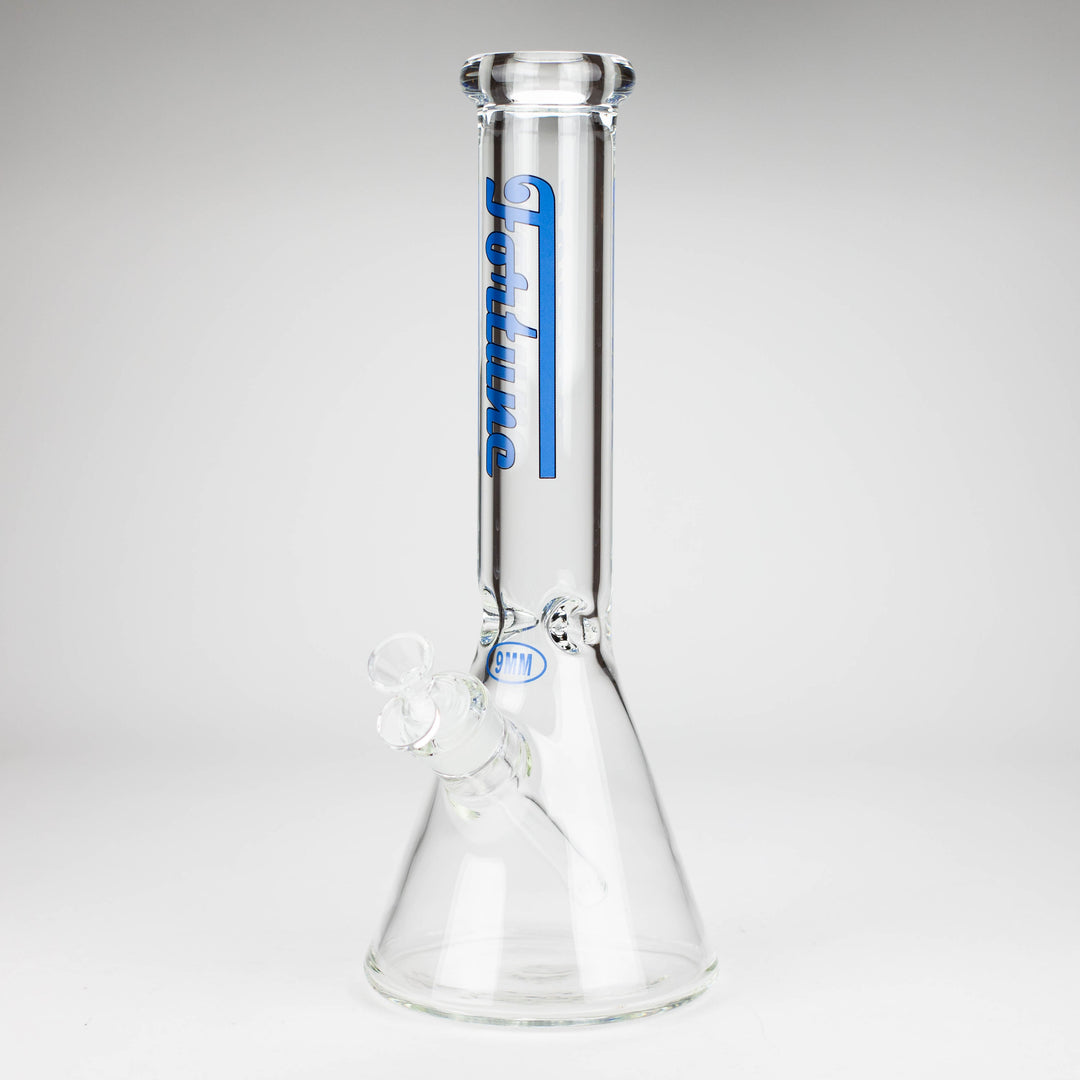 Fortune 14" 9mm Beaker Glass Bong_5