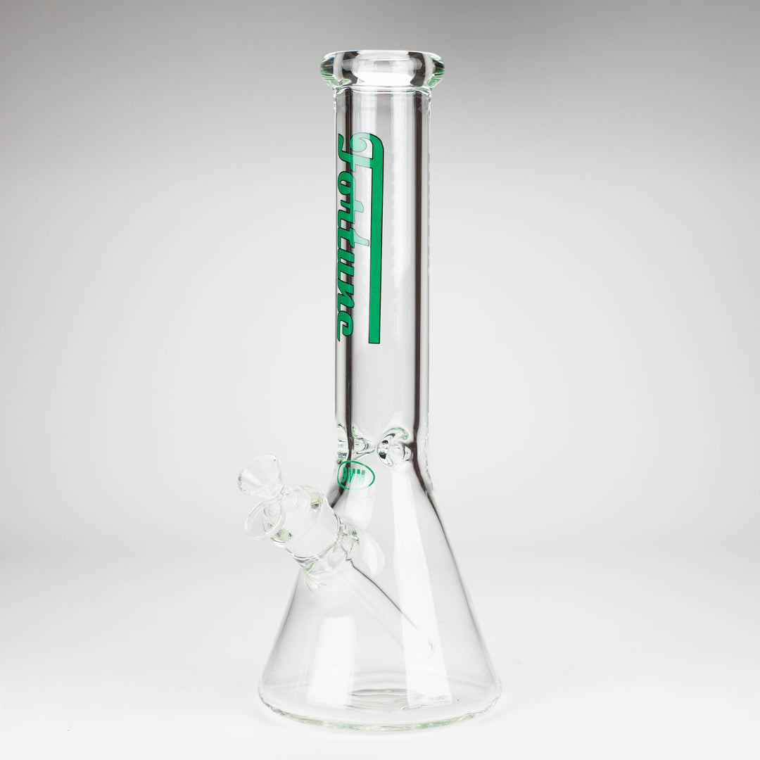 Fortune 14" 9mm Beaker Glass Bong_2