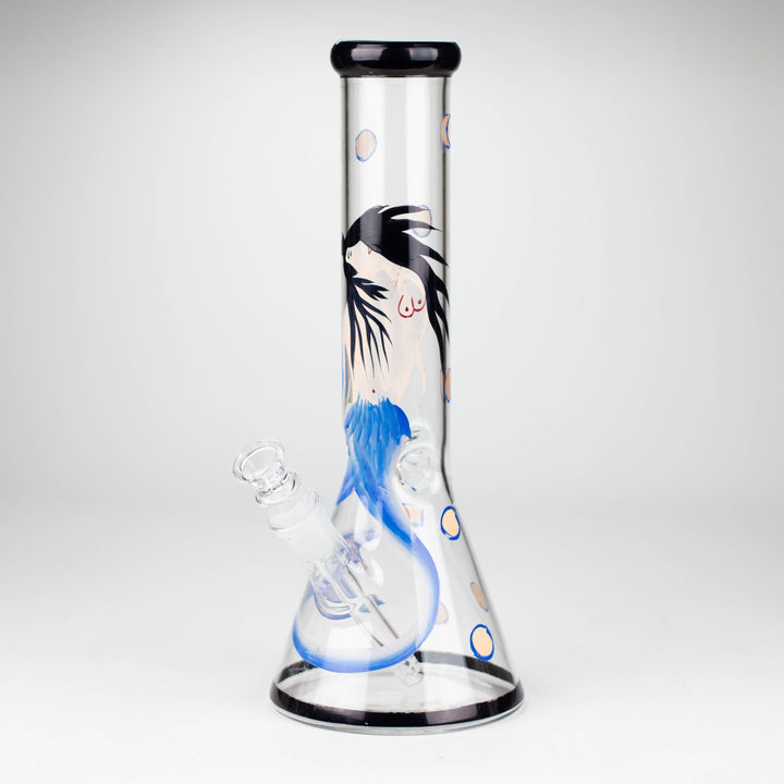 Mermaid Beaker Glass Pipes 12"_0