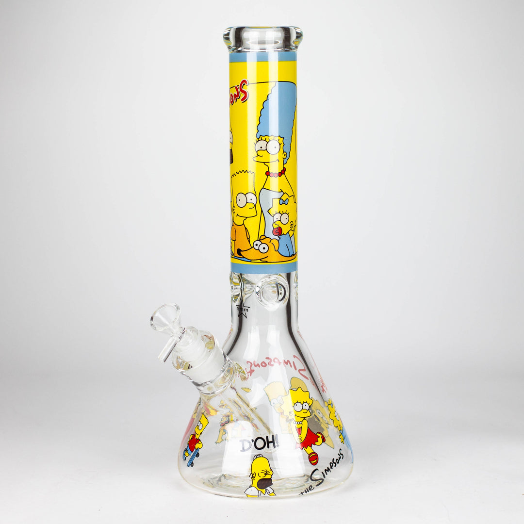 Cartoon 9 mm glass pipes 14"_5