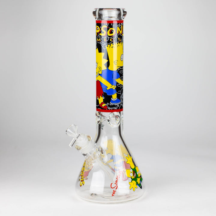 Cartoon 9 mm glass pipes 14"_5