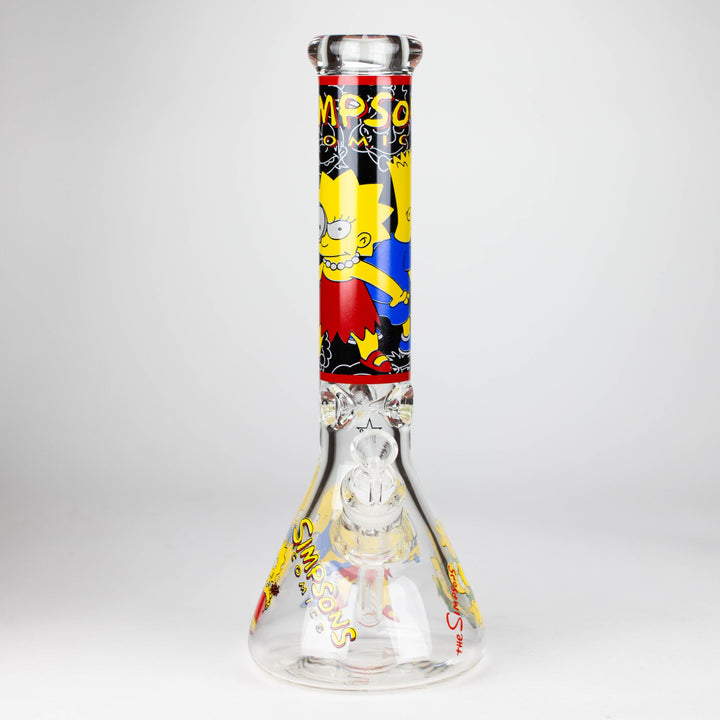 Cartoon 9 mm glass pipes 14"_12