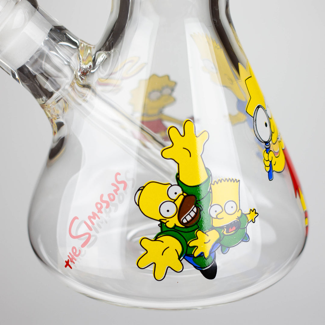 Cartoon 9 mm glass pipes 14"_3