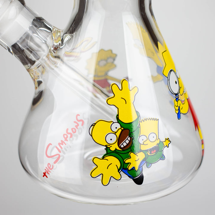 Cartoon 9 mm glass pipes 14"_3