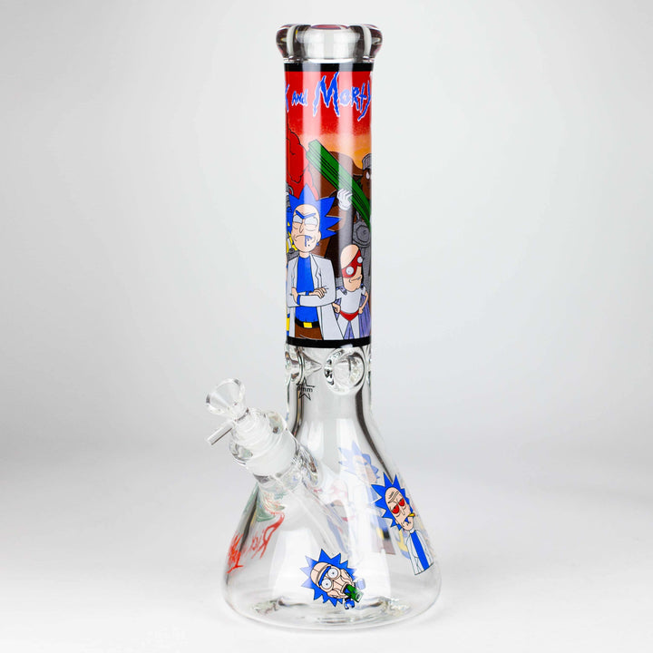 Cartoon 9 mm glass pipes 14"_6