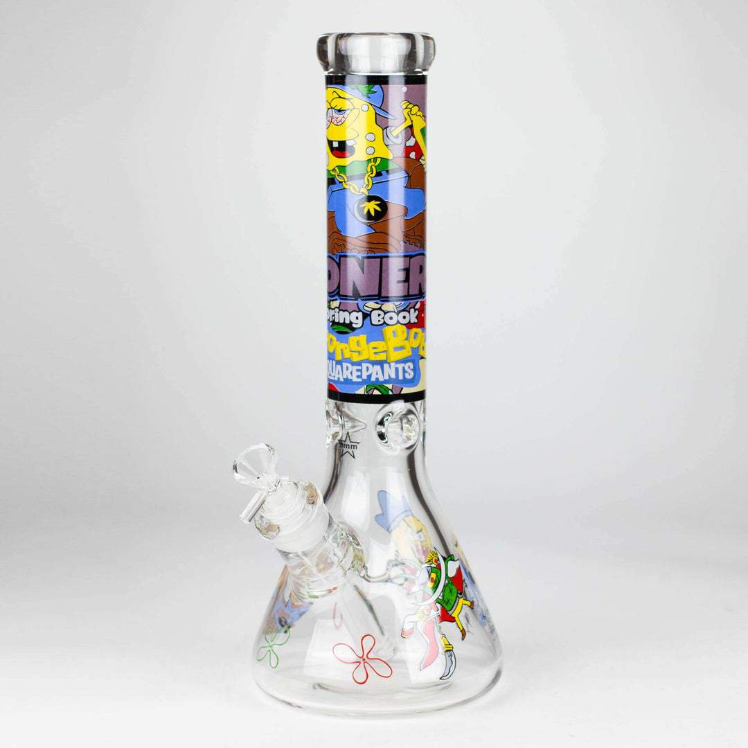 Cartoon 9 mm glass pipes 14"_7