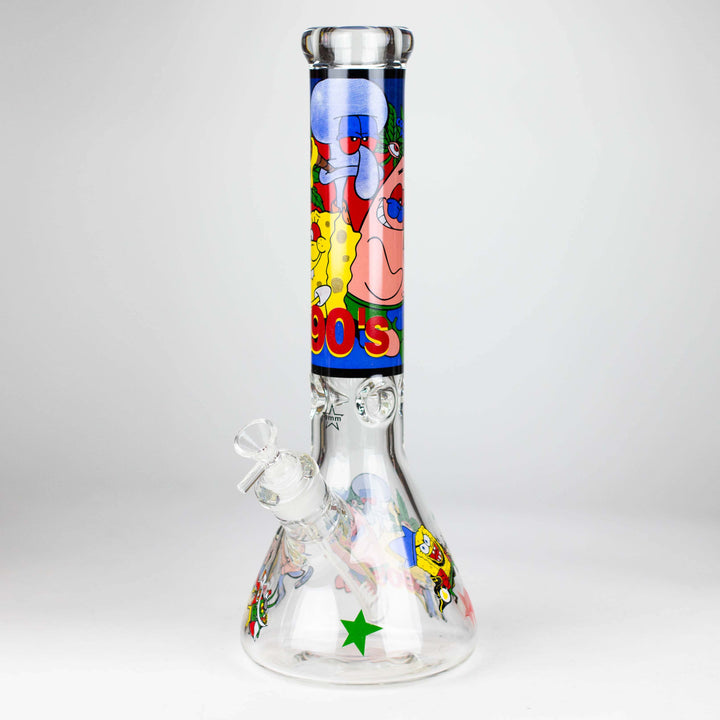 Cartoon 9 mm glass pipes 14"_10