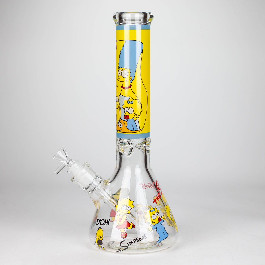 Cartoon 9 mm glass pipes 14"_11