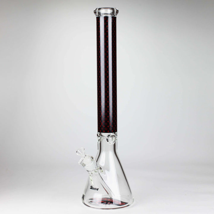 Luxury Pattern 9mm glass pipes 20"_5