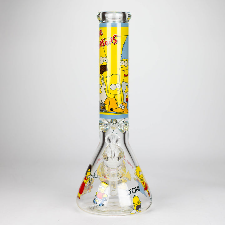 Cartoon 9 mm glass pipes 14"_12