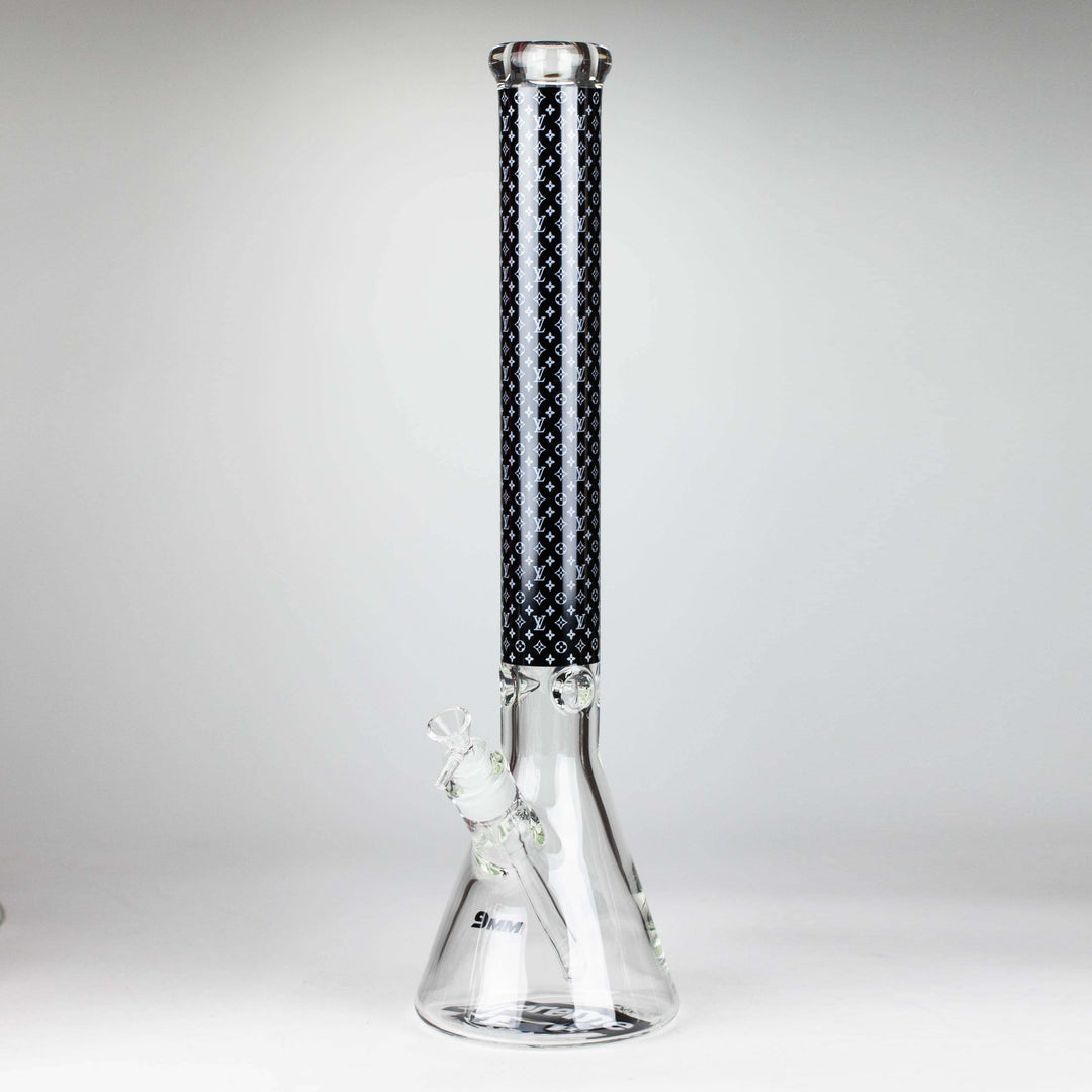 Luxury Pattern 9mm glass pipes 20"_10