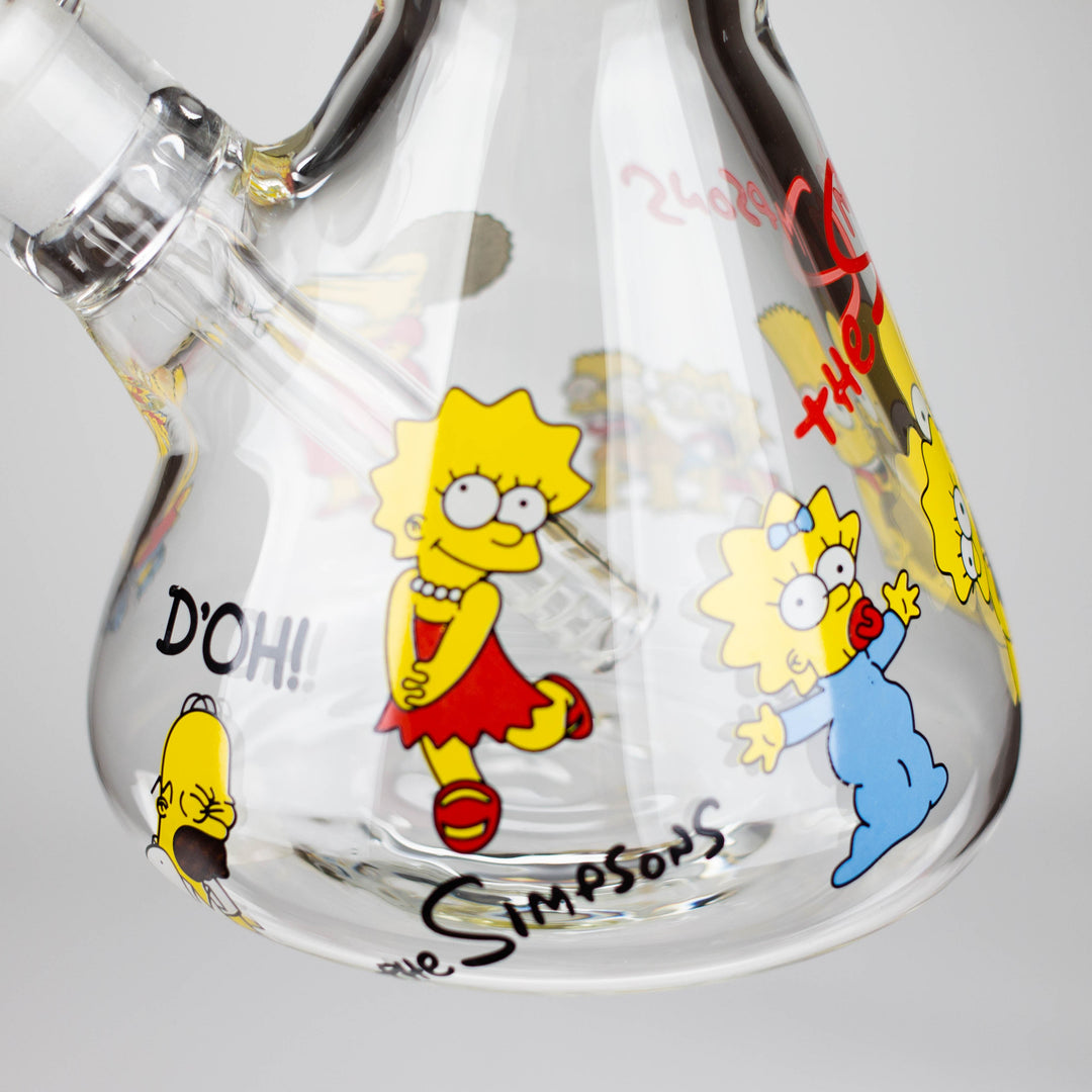 Cartoon 9 mm glass pipes 14"_3