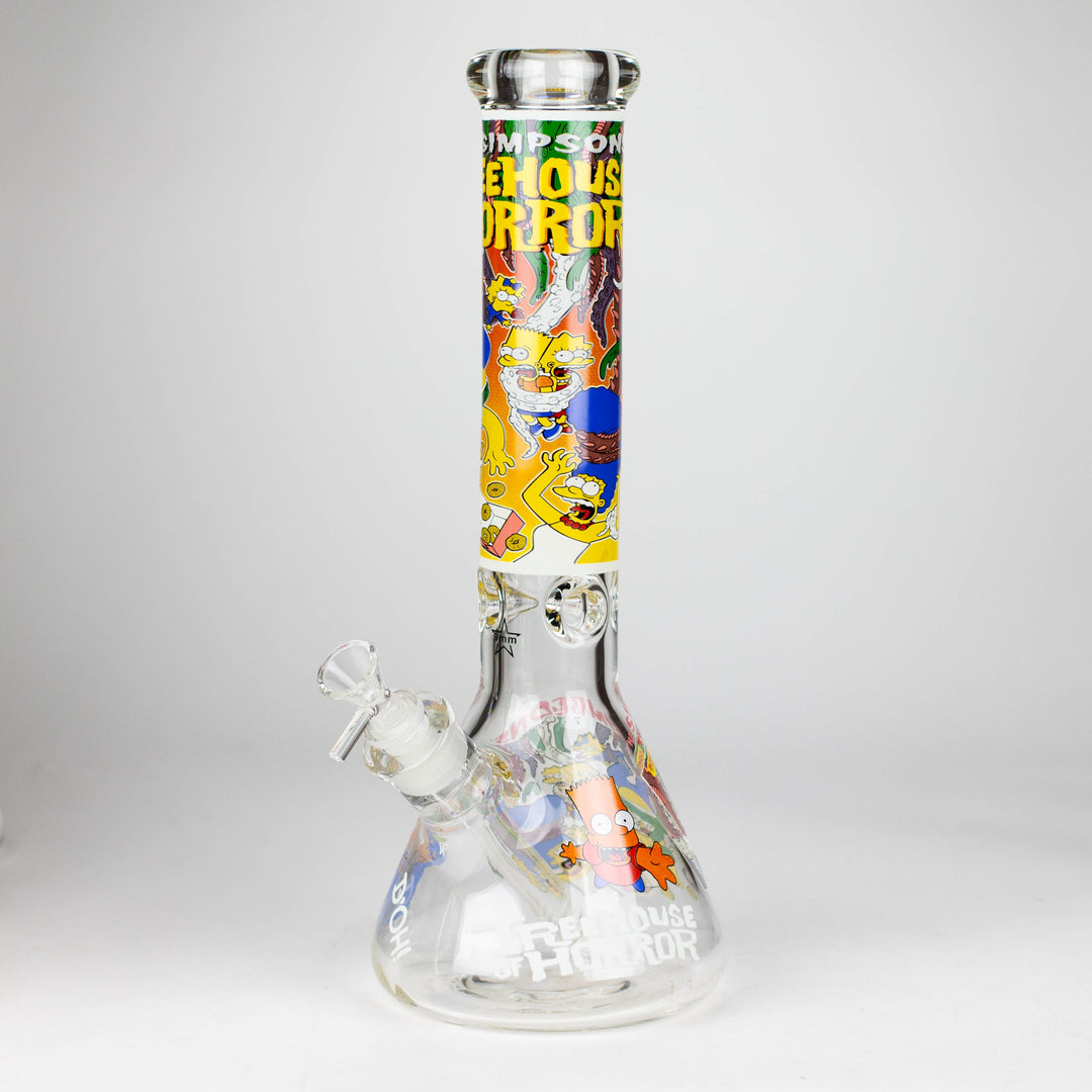 Cartoon Glow 9 mm glass pipes 14"_10