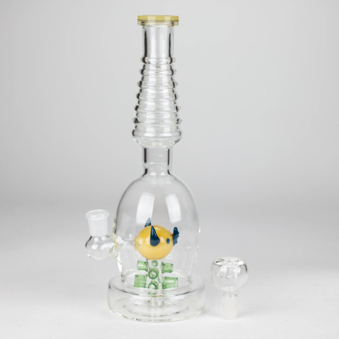 Fancy glass water pipes 12"_10