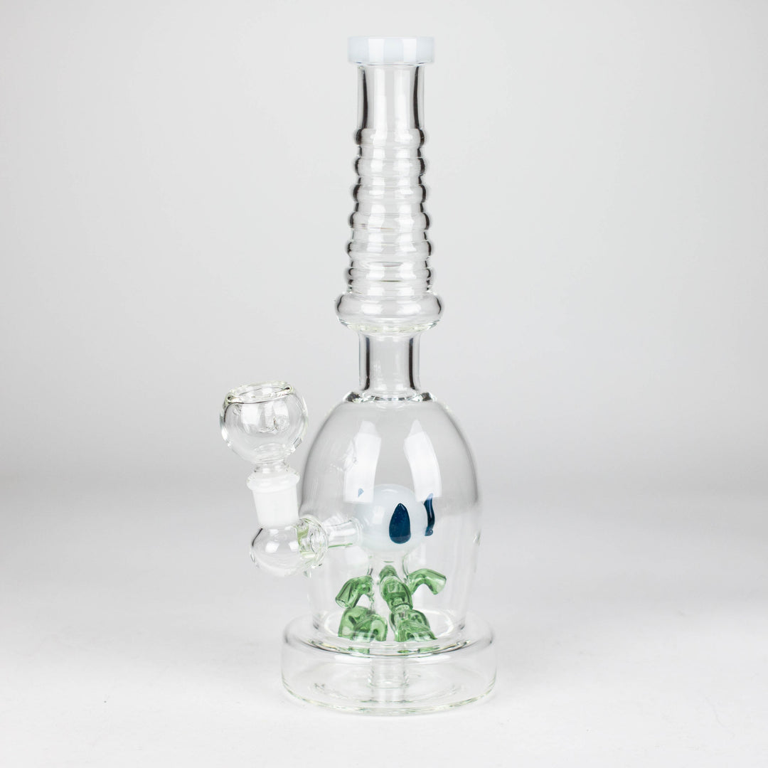 Fancy glass water pipes 12"_2