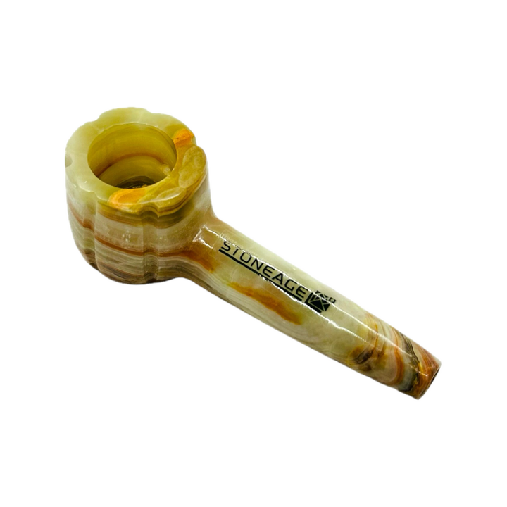 StoneAge 4" Handmade Tobacco Smoking Pipe  Model: Bowl Design, Includes Gift Box_2