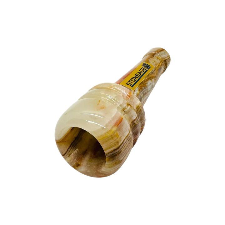 StoneAge 4" Handmade Jumbo Tobacco Smoking Chillum, Includes Gift Box_1