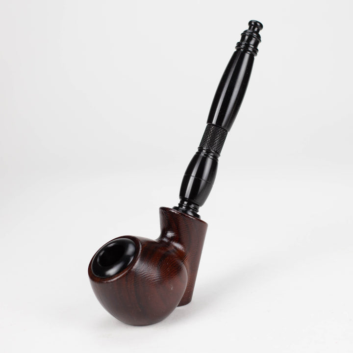 Aluminum Tobacco Pipe with Screens 8"_11