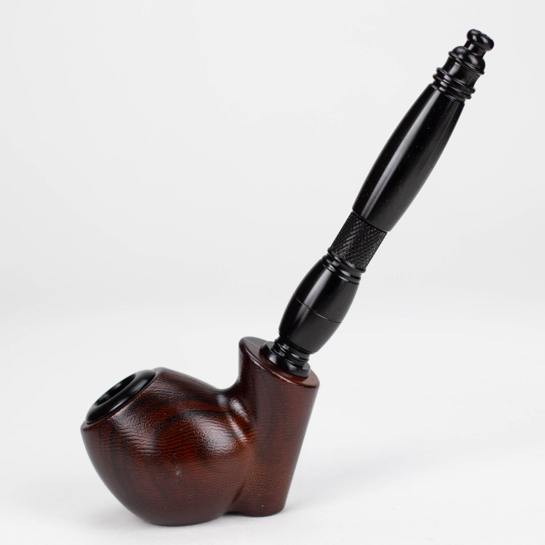 Aluminum Tobacco Pipe with Screens 8"_7