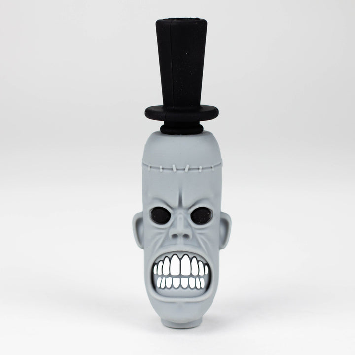 Silicone Zombie hand pipe 3.6"_1