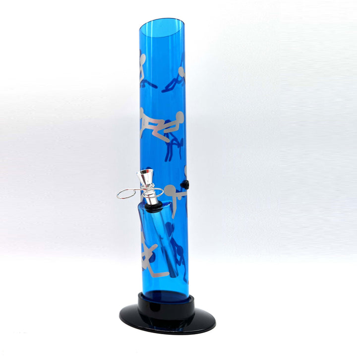 Acrylic Water Pipe Bong  FAP-1 12"_3