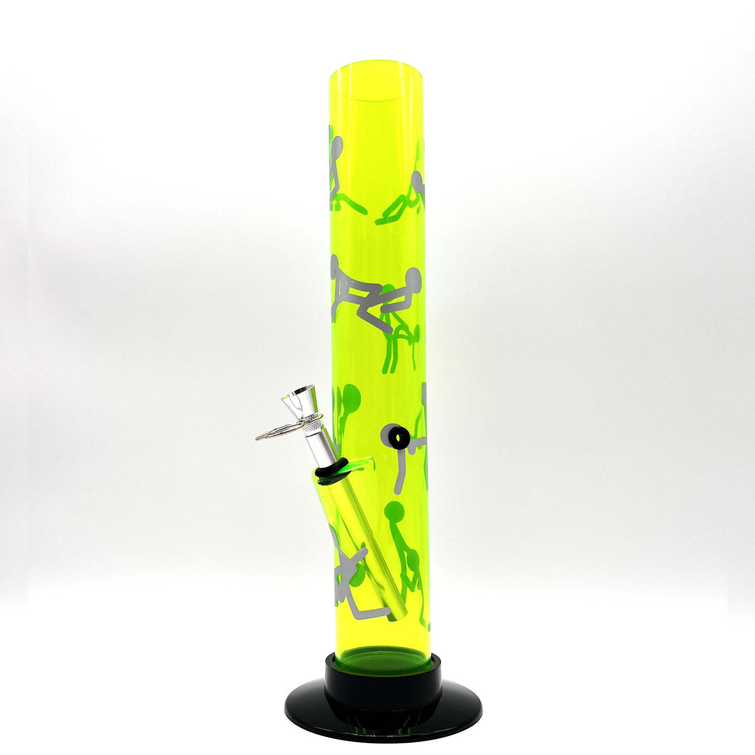 Acrylic Water Pipe Bong  FAP-1 12"_5