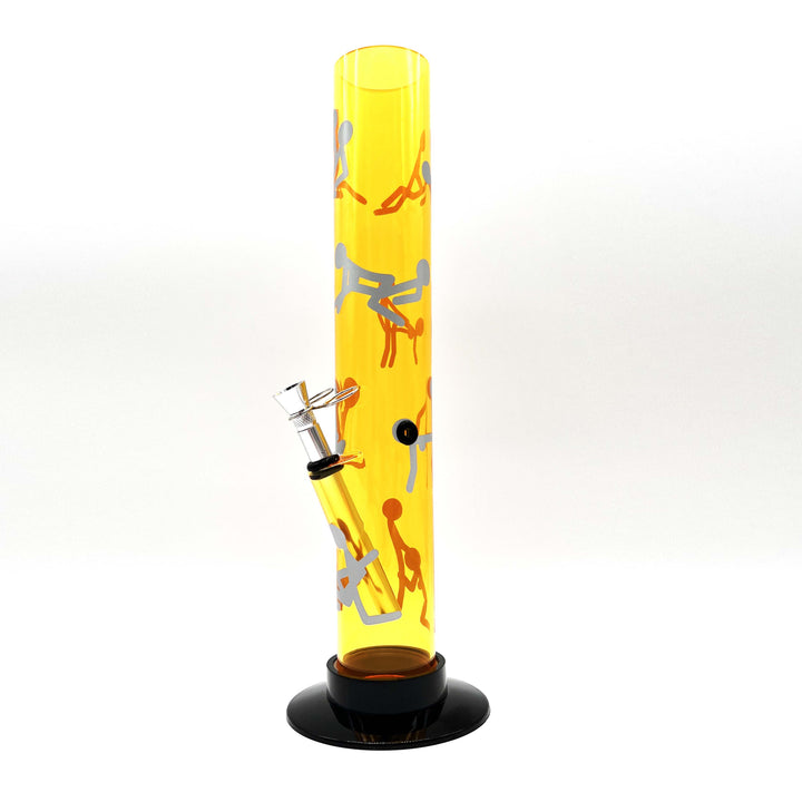 Acrylic Water Pipe Bong  FAP-1 12"_7