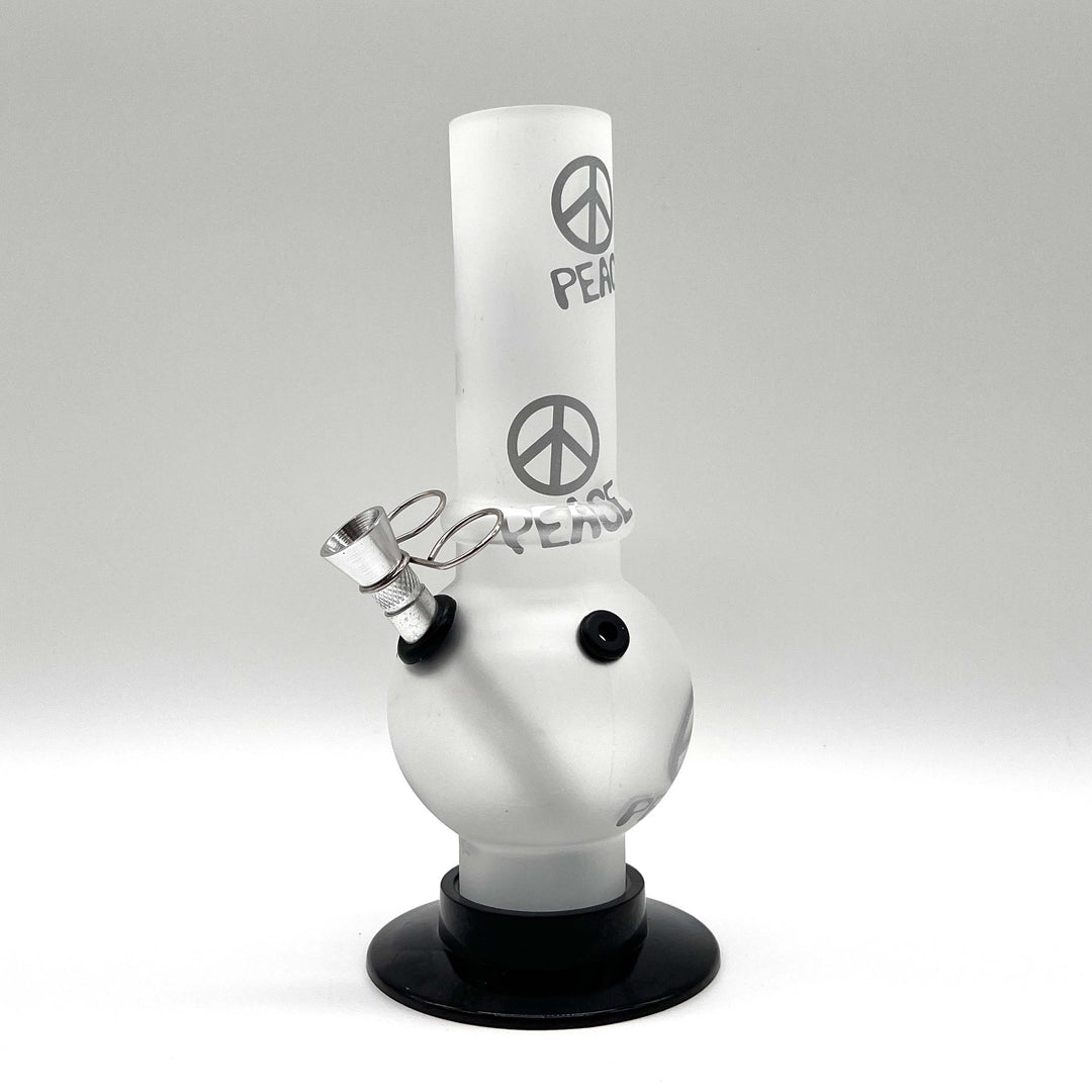 Acrylic Water Pipe Bong FBM02 8"_3