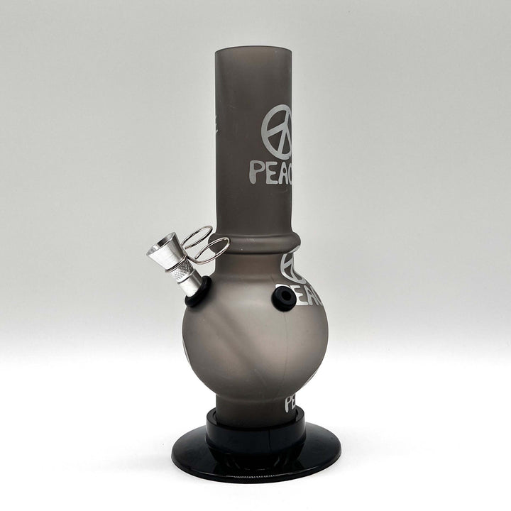 Acrylic Water Pipe Bong FBM02 8"_5