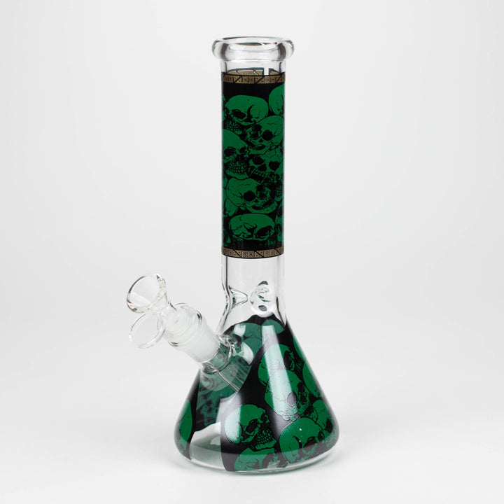 Glass Bong With The War Design 10"_0