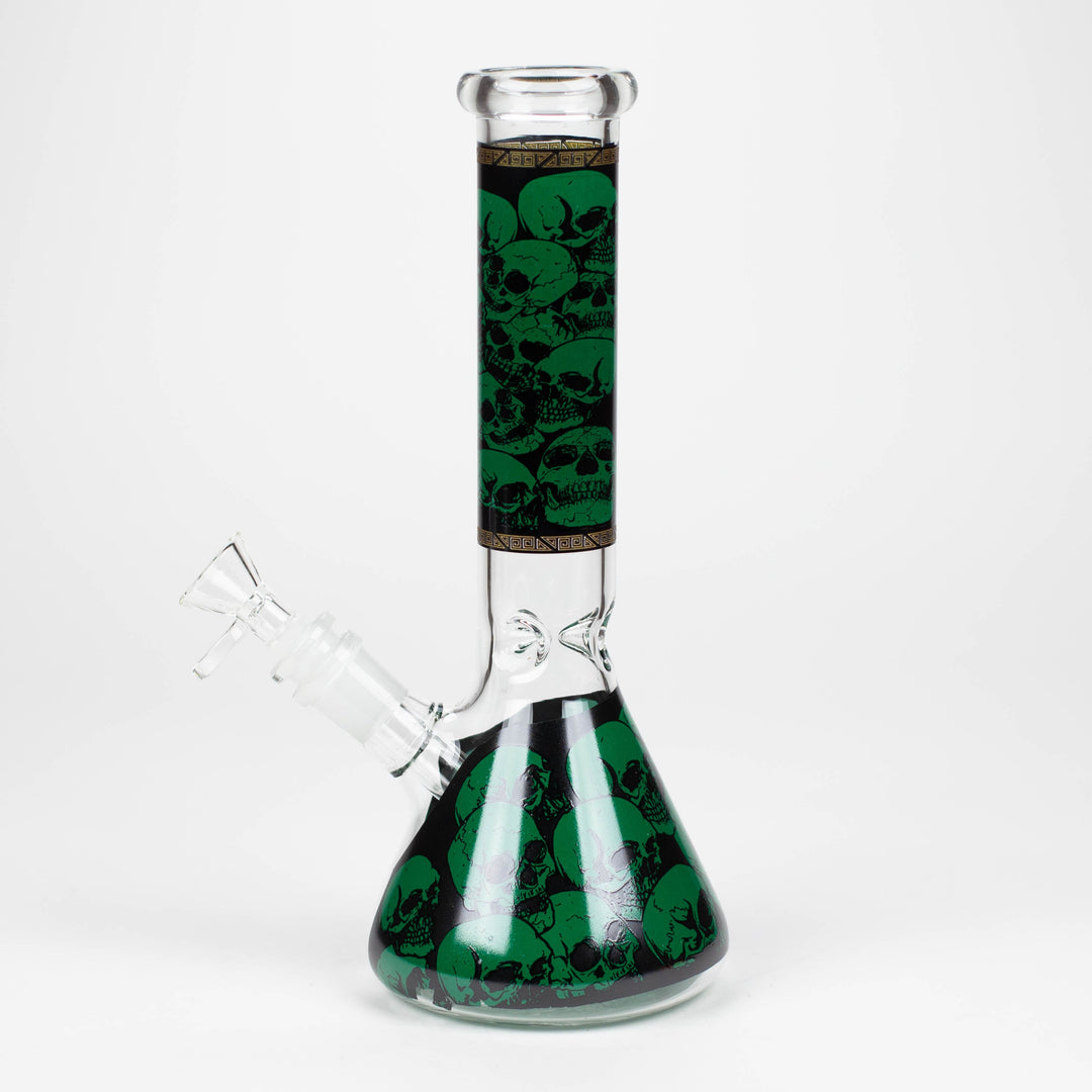 Glass Bong With The War Design 10"_1