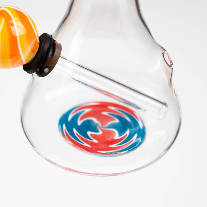 Beaker glass water pipes 6"_5