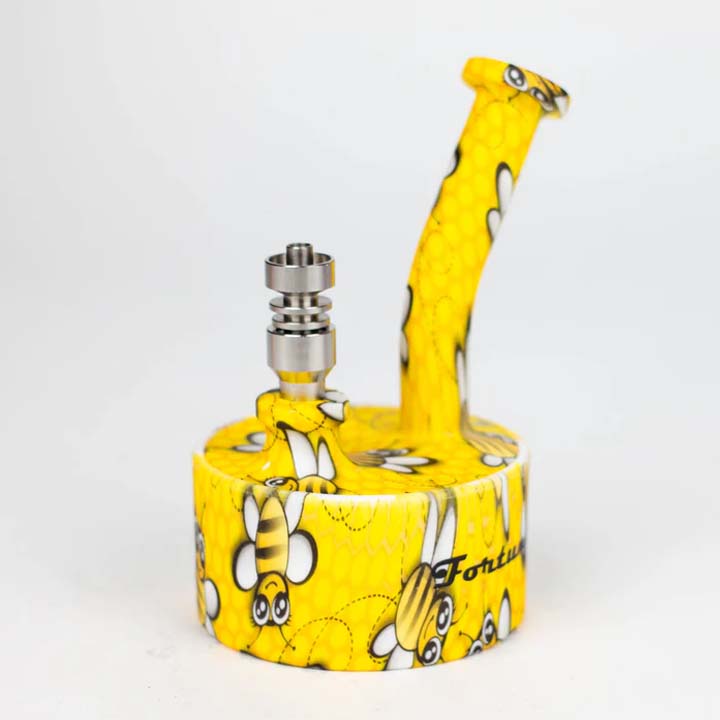 Silicone Hydrographic Dab Rig-Assorted 5"_1