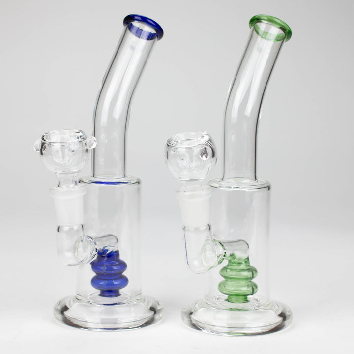 Bent neck glass bong 7.5"_0