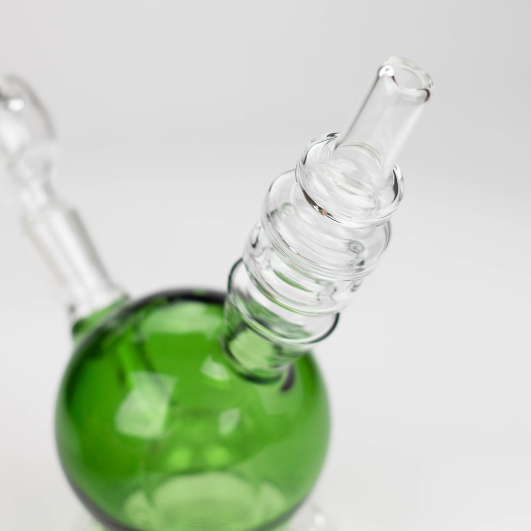 Apple glass water pipes 6"_7