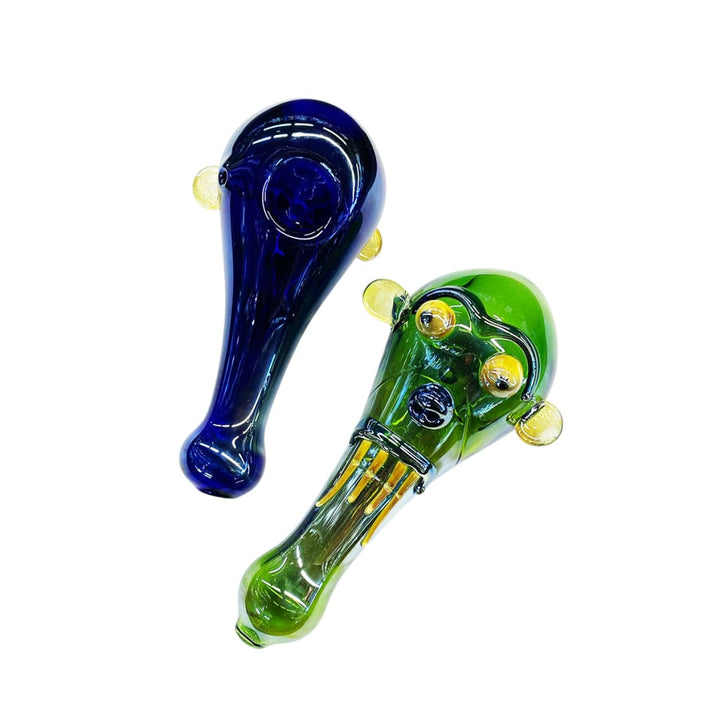 Devilishly Delightful Smoke Hand Pipe with Fume Glass Design