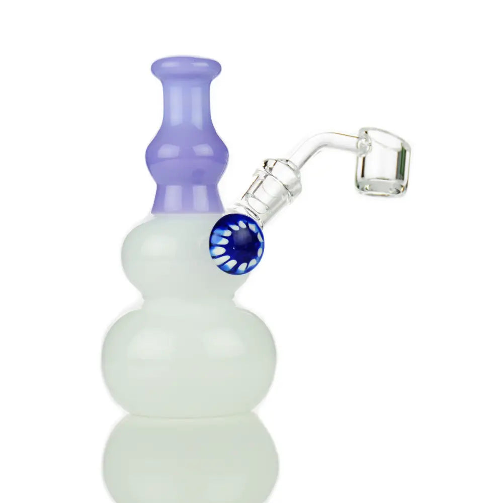 5.5" Rig with Double Sphere Design and Locket 14mm Banger