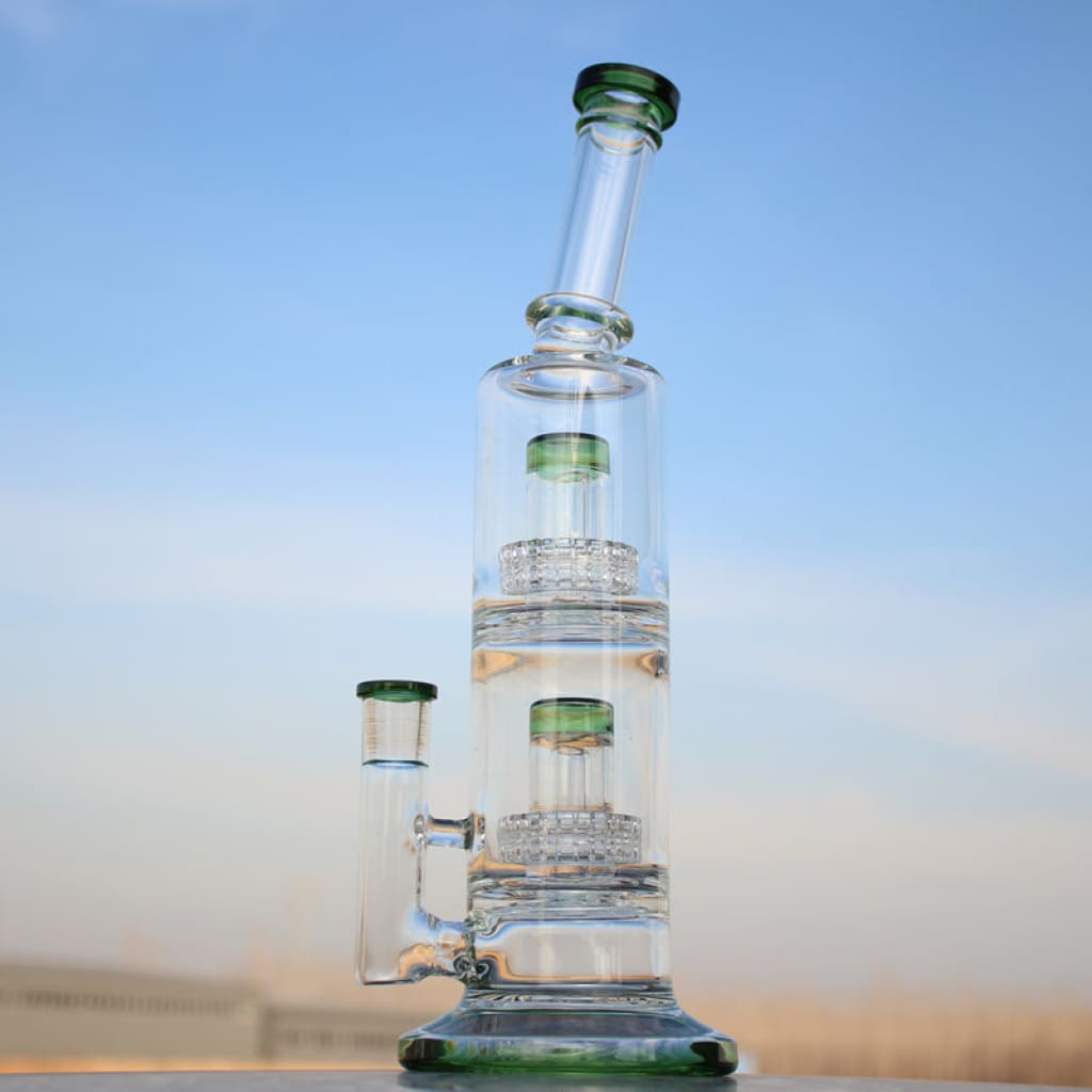 Dual Matrix Percolators Glass Pipe - Advanced Scientific Glass Engineering