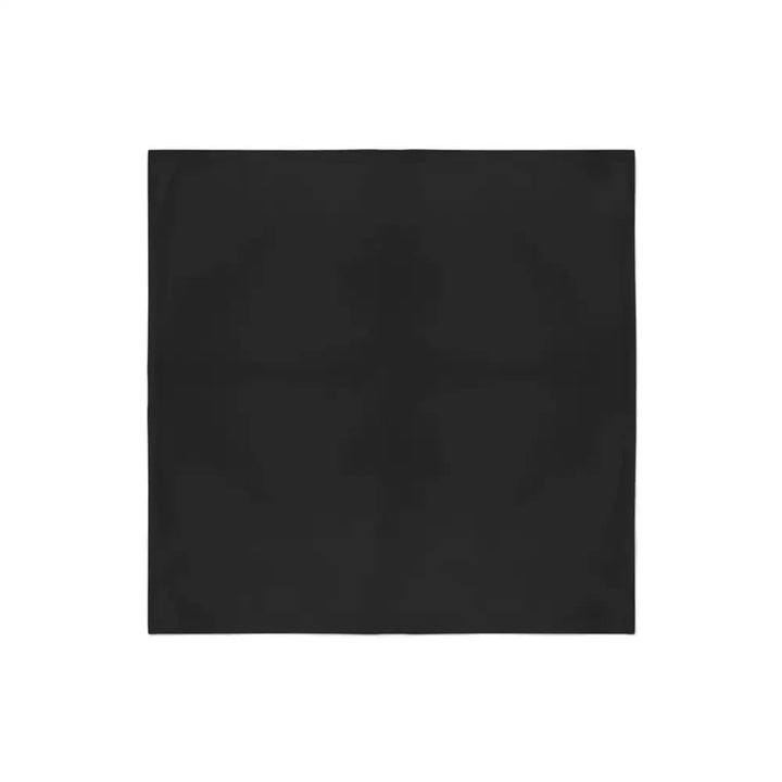 Bandana Black Color 100% Cotton (22" x 22")- Pack of 12