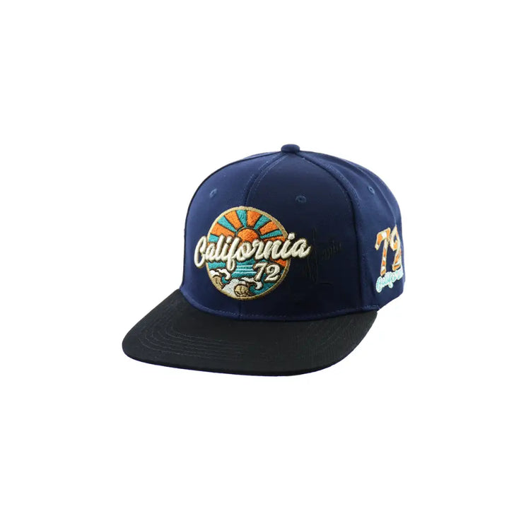 California Embroidered Snapback Hat