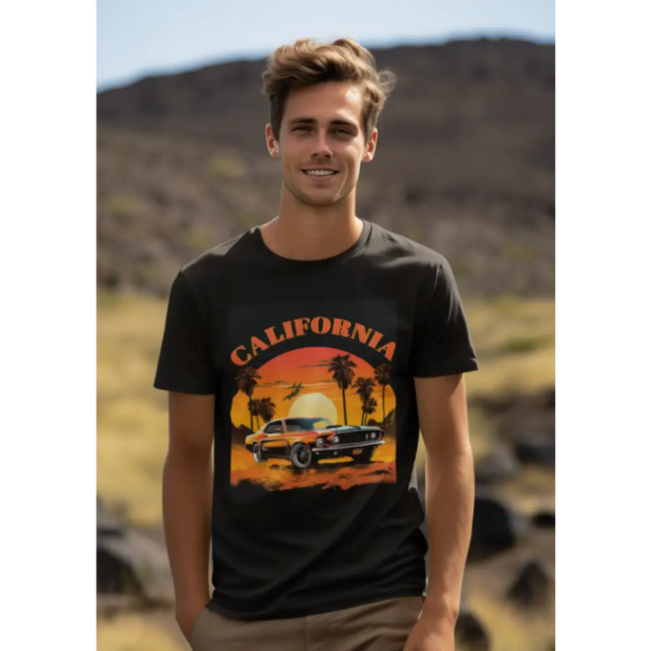 California Half Sleeve T-shirt - Comfortable, Stylish, and Breathable