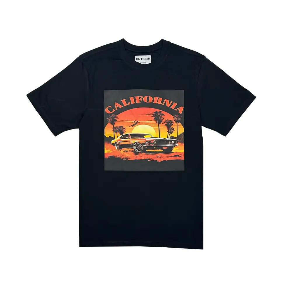 California Half Sleeve T-shirt - Comfortable, Stylish, and Breathable