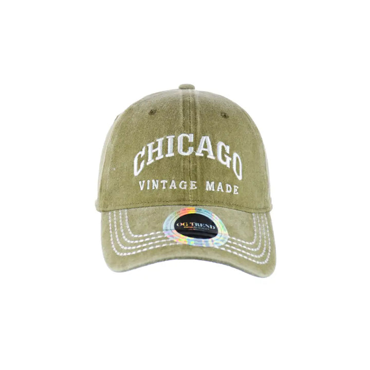 Chicago Original Cotton Buckle Hat Comfortable and Durable