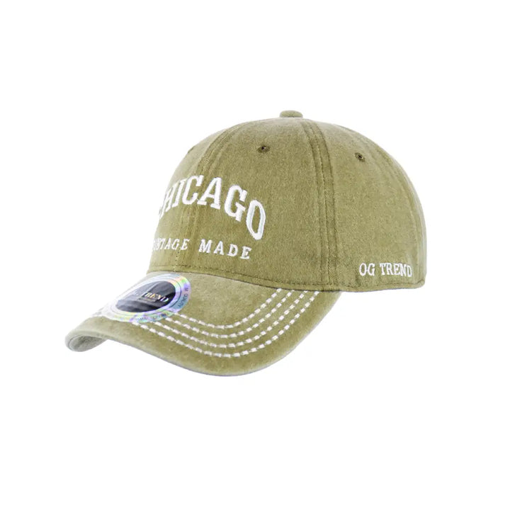 Chicago Original Cotton Buckle Hat Comfortable and Durable