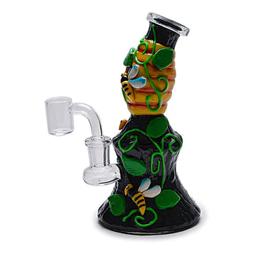 Clay Bee Honeycomb Rig for Sweet Seshes
