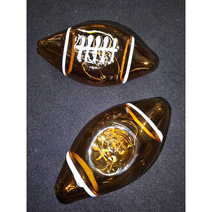 Football-themed Glass Handpipe For Game Days