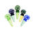HAPPY FUMES GLASS 4.5" Hand Pipe Spoon with Dot Art