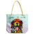 Natural Jute Tote Bag With Rope Handles