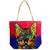Natural Jute Tote Bag With Rope Handles